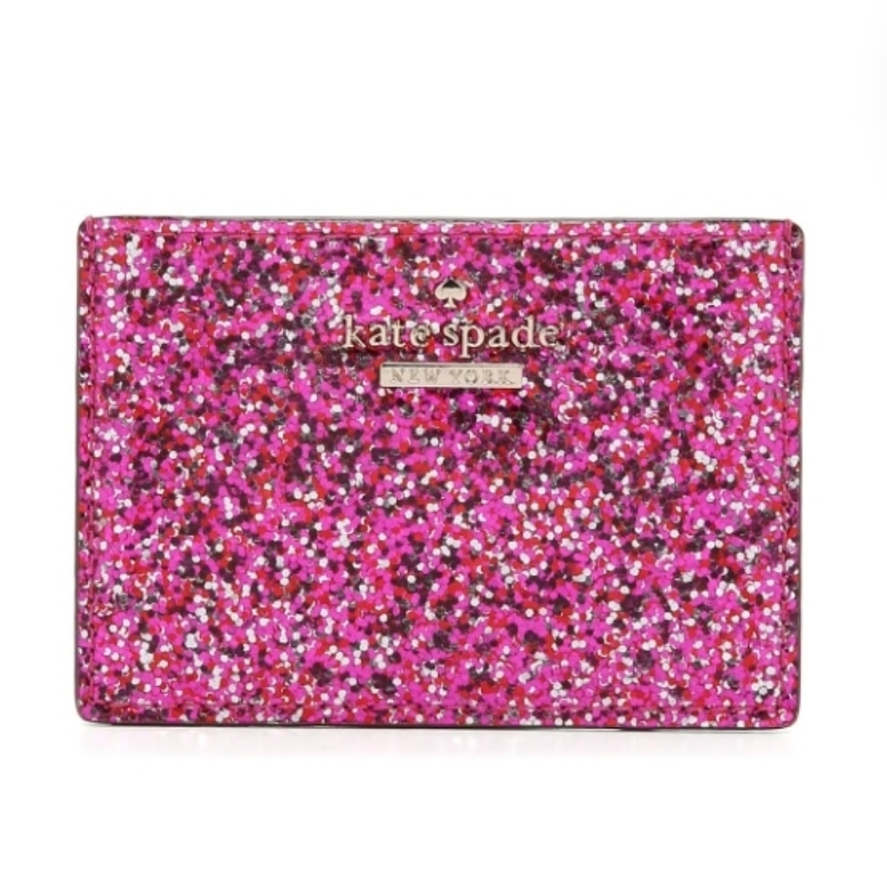 Kate Spade Glitter Bug Card Case